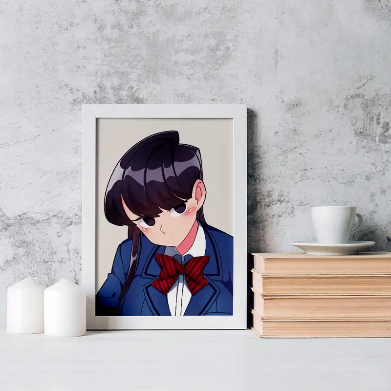 تابلو خندالو مدل انیمه کومی سان کد 16086