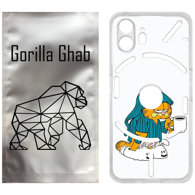 کاور گوریلا قاب مدل CLG کد 72 طرح گارفیلد مناسب برای گوشی موبایل ناتینگ فون Phone 2
