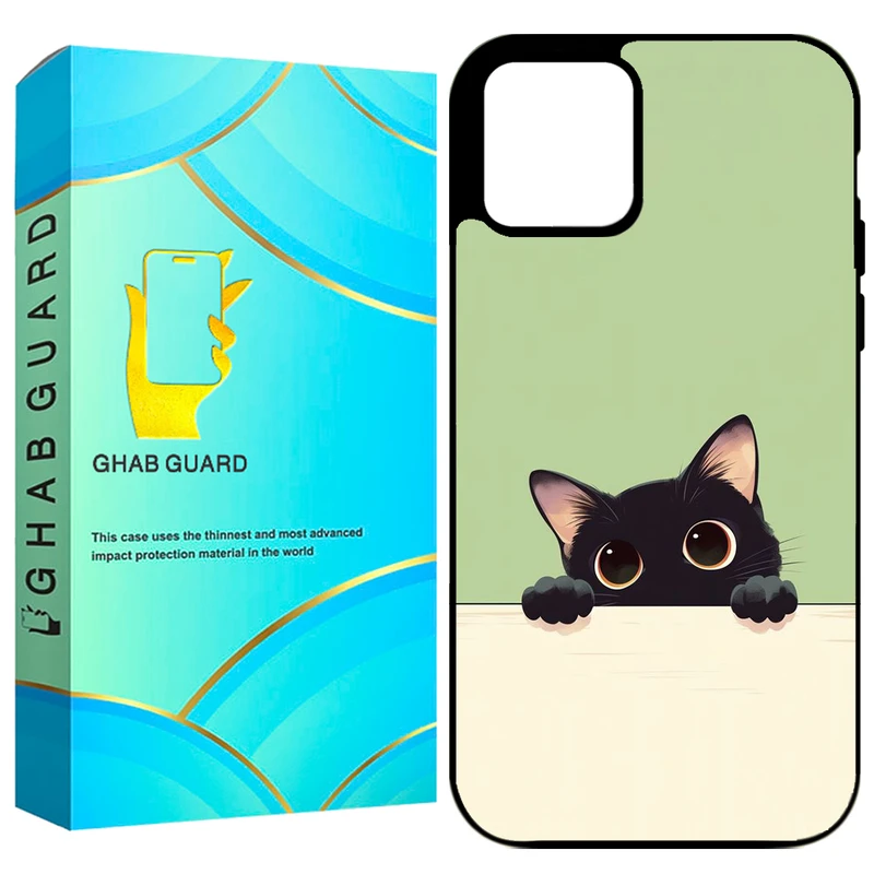  کاور قاب گارد طرح گربه مدل GCHP11PM مناسب برای گوشی موبایل اپل iPhone 11 Pro Max