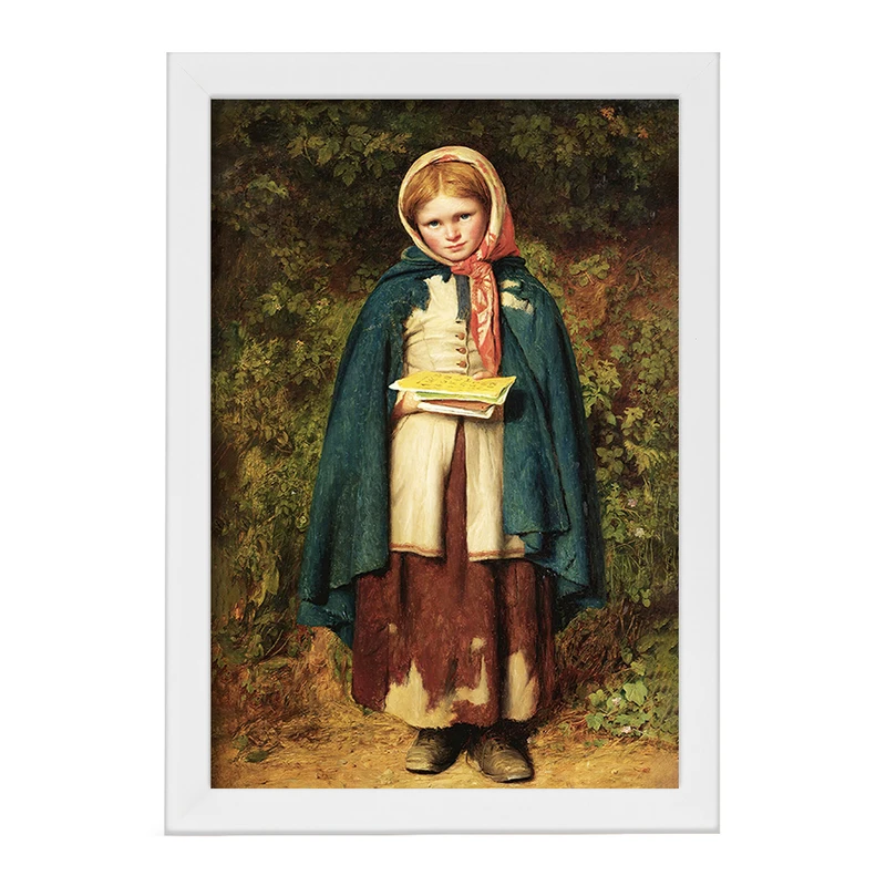 تابلو خندالو مدل نقاشی الفبا اثر ادوارد تامپسون دیویس کد F12249