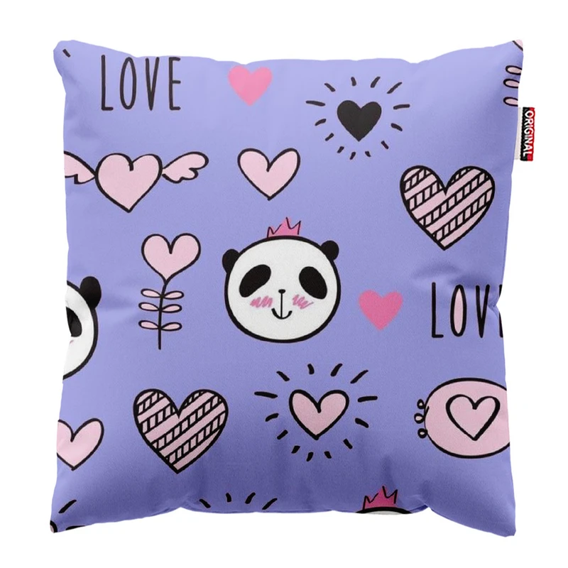 کوسن پاد آفرین طرح کارتونی کد 680 سایز 30*30 سانتی متر