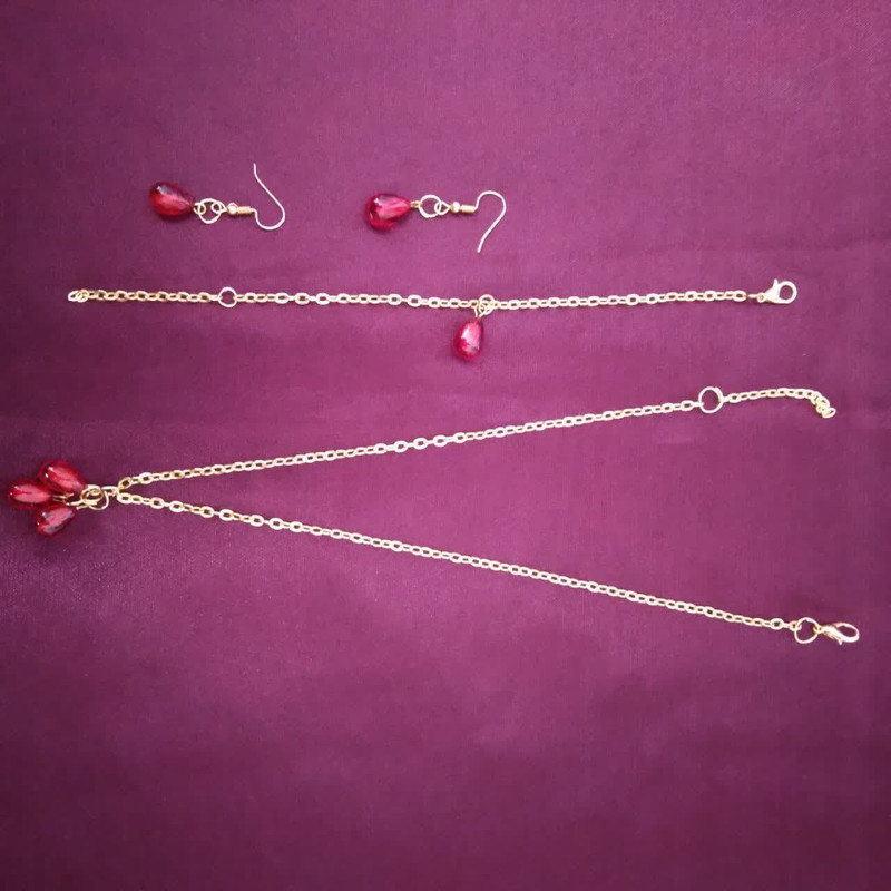 ست دخترانه مدل ناردونه