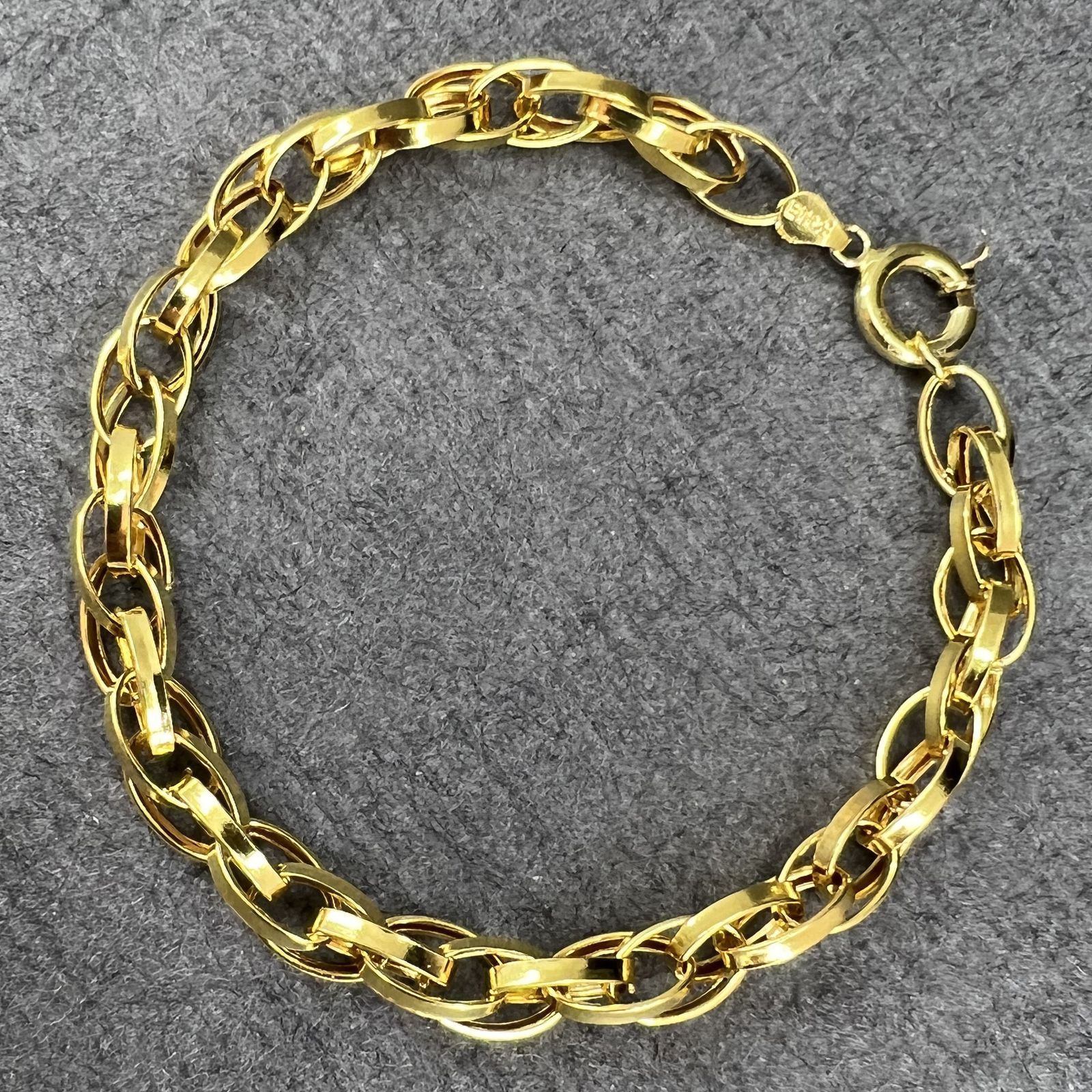 دستبند طلا 18 عیار زنانه دوست خوب مدل dk183 - - 3