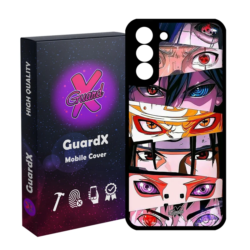 کاور گارد ایکس طرح ناروتو انیمه مدل Glass10547 مناسب برای گوشی موبایل سامسونگ Galaxy S21 FE