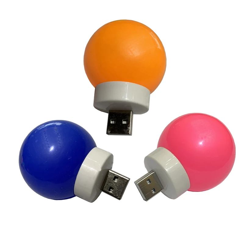 چراغ خواب مدل USB-RGB مجموعه 3 عددی