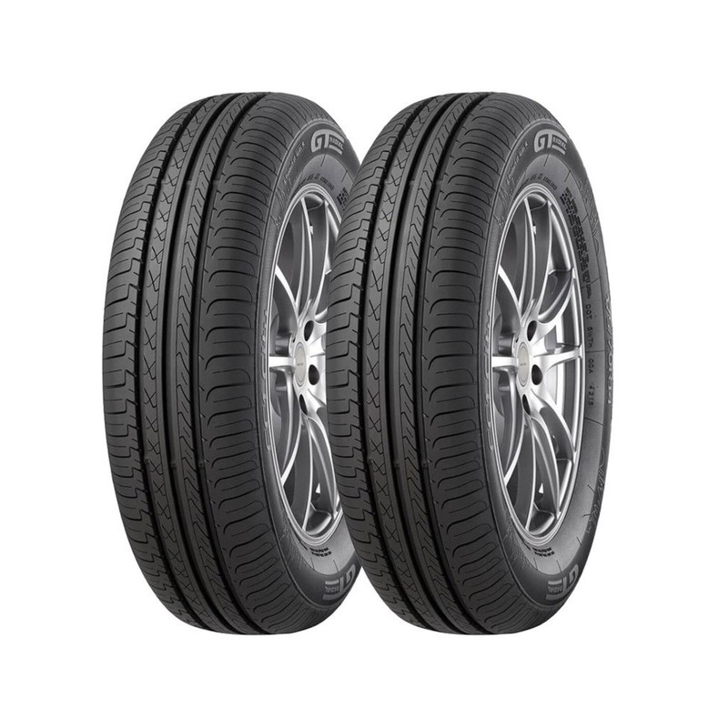 لاستیک خودرو جی تی رادیال مدل FE2 سایز 15 / 65 / 185 تولید سال 2024 - 2 حلقه