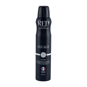 اسپری بدن مردانه رد دایموند مدل Savage  حجم 200 میلی لیتر