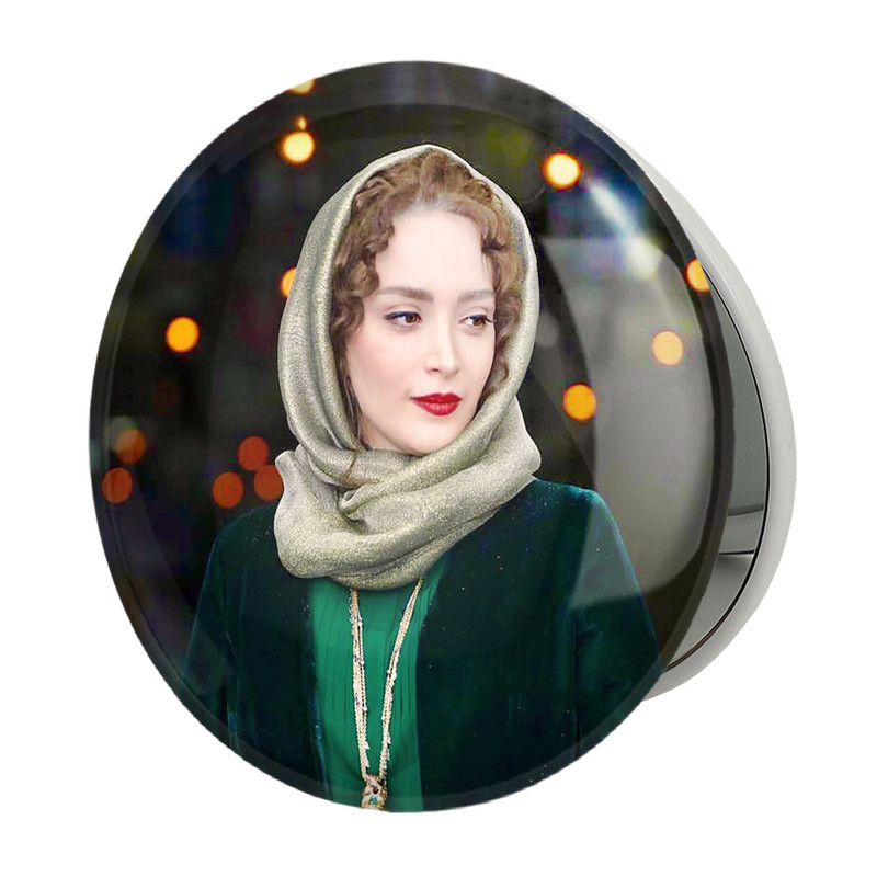 آینه جیبی خندالو طرح بهنوش طباطبایی مدل تاشو کد 6246 