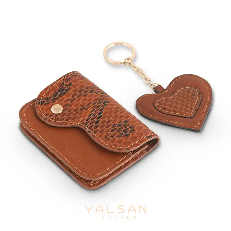 ست هدیه زنانه چرم یلسان مدل دیلا کد MRV-132-asl