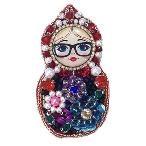 گل سینه زنانه مدل 107