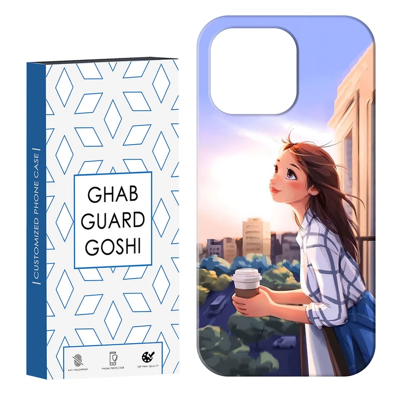 کاور قاب گارد گوشی طرح دخترانه کد Dimo-016 مناسب برای گوشی موبایل اپل  IPHONE 13 PRO   