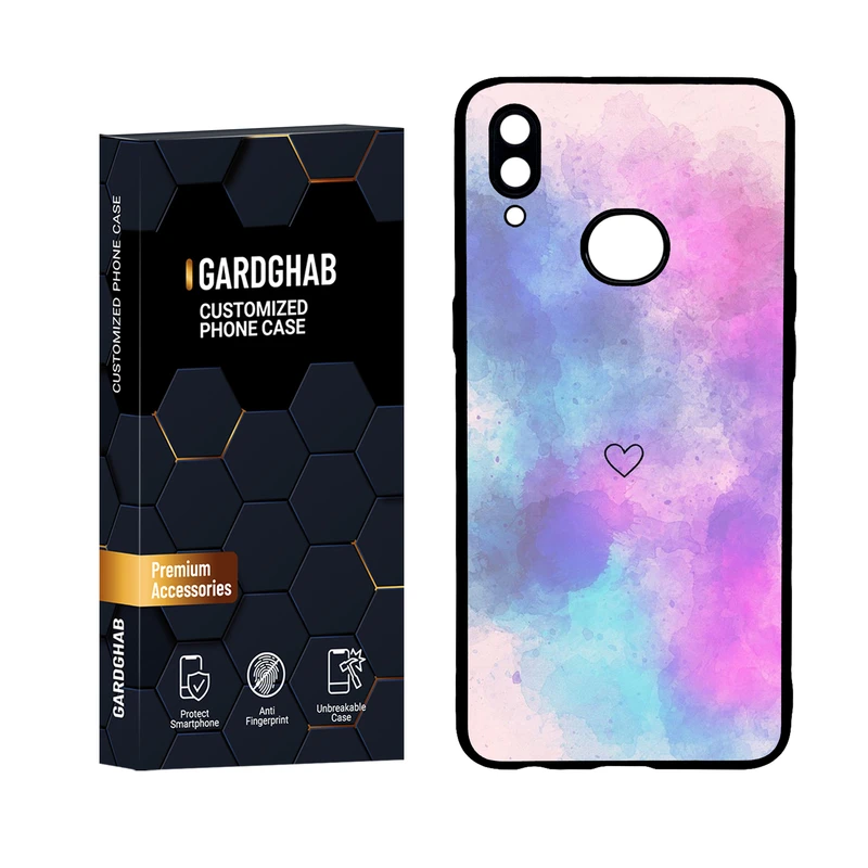 کاور گارد قاب مدل دور ژله ای دخترانه مناسب برای گوشی موبایل سامسونگ Galaxy A10s