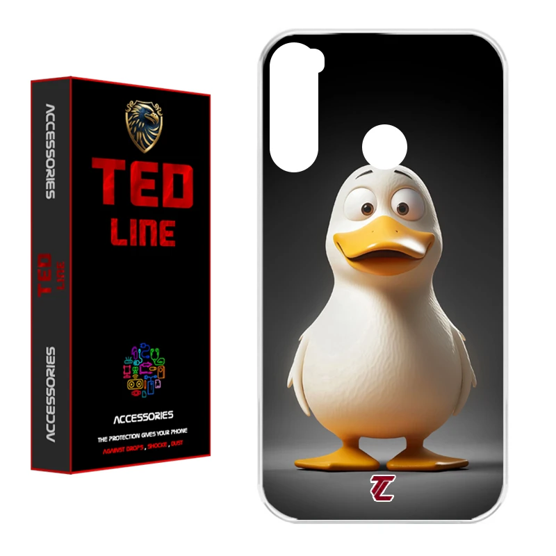 کاور تد لاین طرح اردک کد 1124 مناسب برای گوشی موبایل شیائومی Redmi Note 8