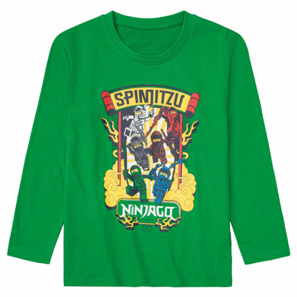 تی شرت آستین بلند پسرانه لگو مدل d-8842