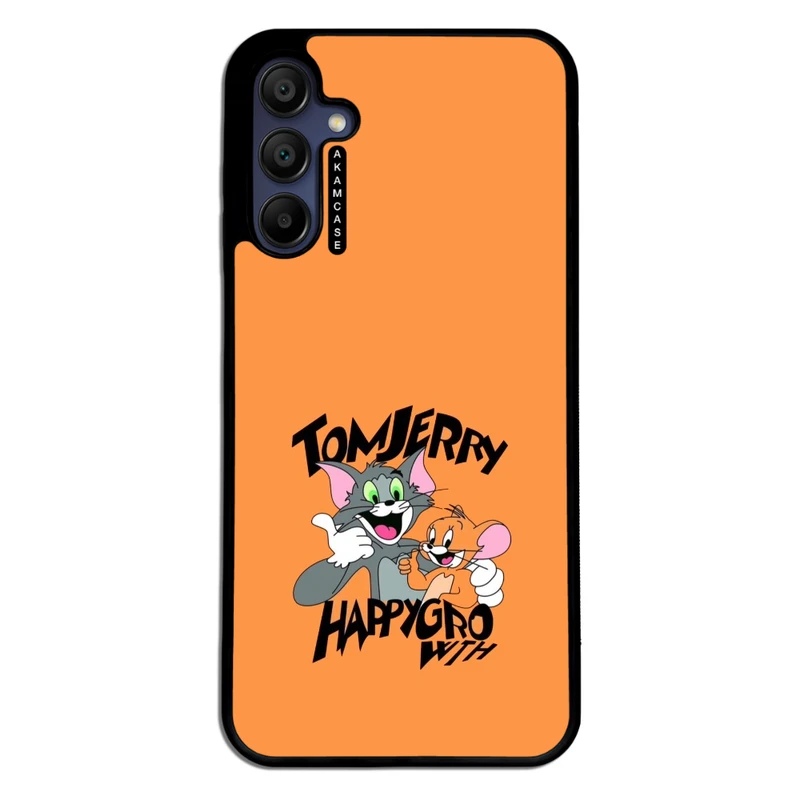کاور آکام مدل AMC-WSGA15-TOM & JERRY2 مناسب برای گوشی موبایل سامسونگ Galaxy A15