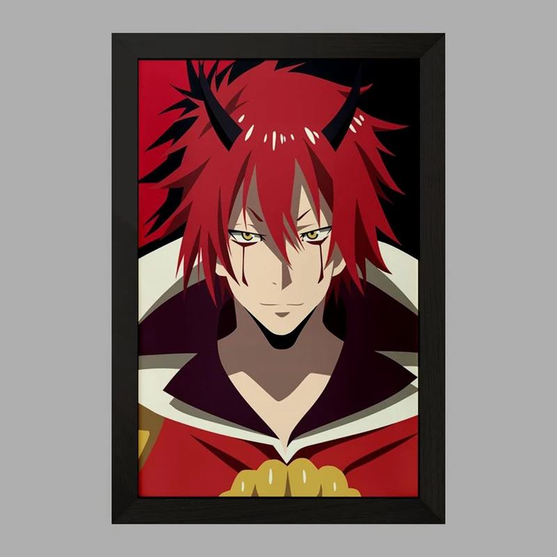 تابلو خندالو مدل بنیمارو انیمه اسلایم  کد 13102