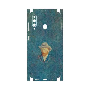 MAHOOT Self portrait with a gray felt hat-FullSkin Cover Sticker for Samsung Galaxy A60