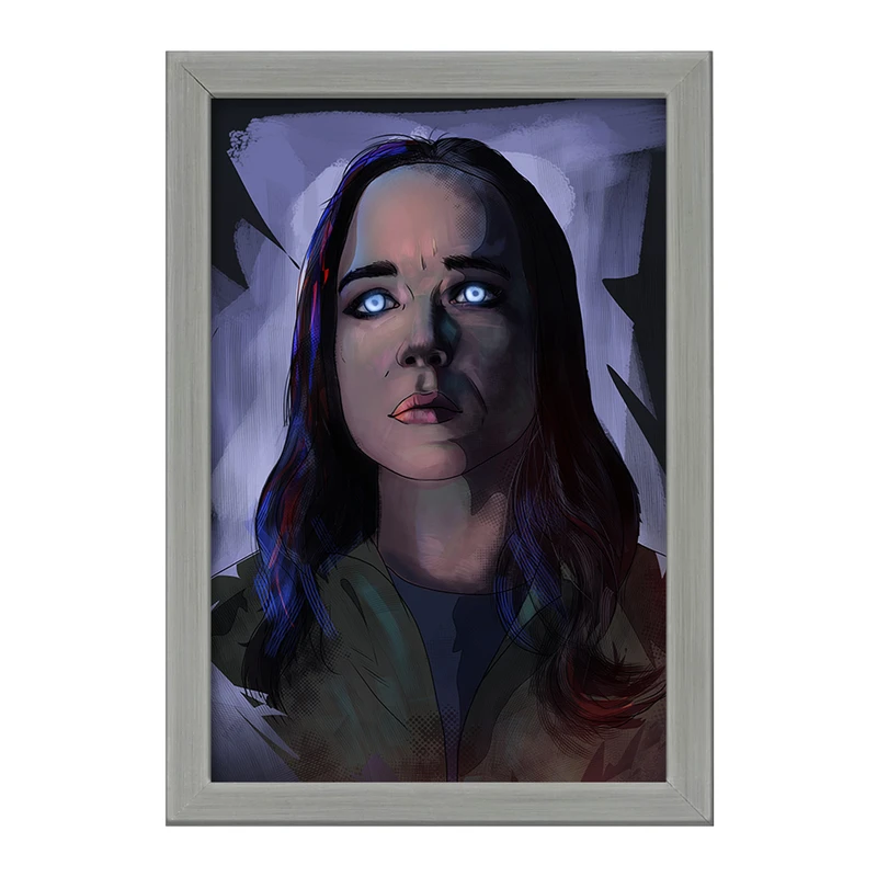 تابلو خندالو طرح ویکتور هارگریوز سریال آکادمی آمبرلا The Umberella Academy کد 28550