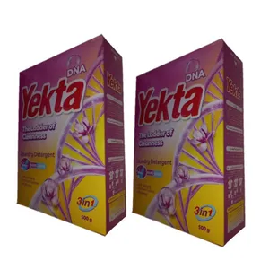 پودر لباسشویی دستی یکتا مدل plus وزن 500 گرم مجموعه 2 عددی