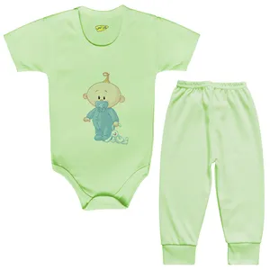 ست بادی و شلوار نوزادی کارانس مدل BSTG-3058