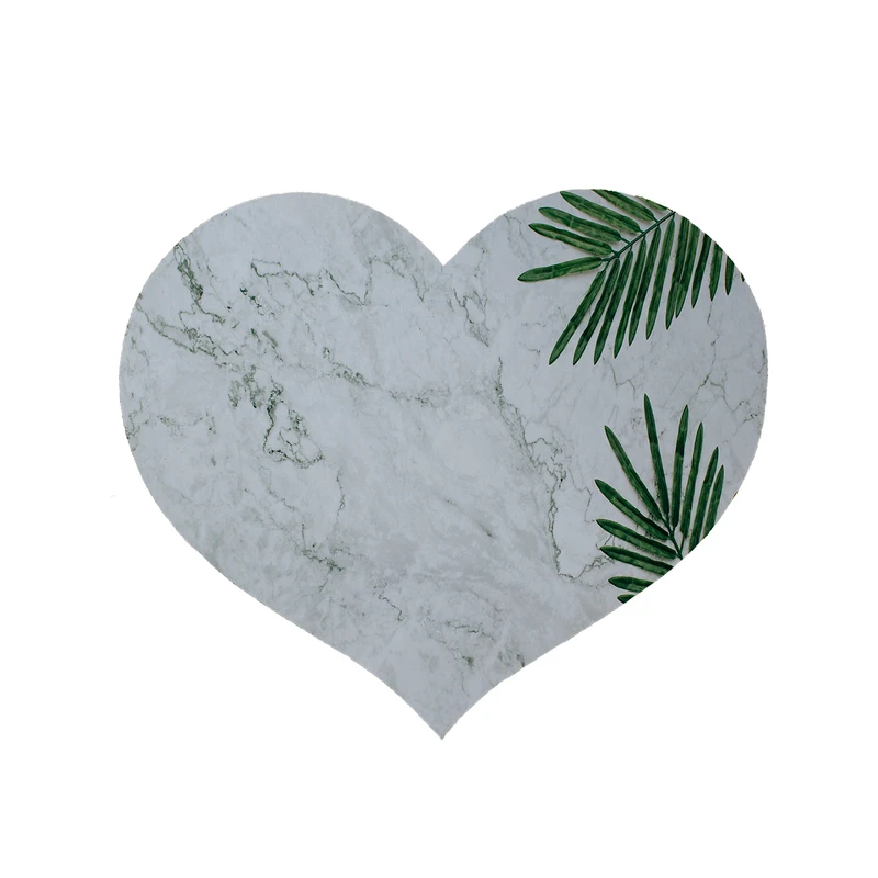 پادری مدل قلب طرح سنگ کد 8467 سایز 90 × 90 سانتی متر