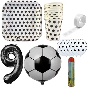 مجموعه 30 عددی تم تولد مستر تم طرح فوتبالی کد 9