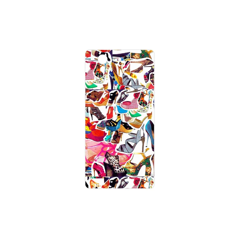 برچسب پوششی ماهوت مدل Collage of High heel Shoes مناسب برای گوشی موبایل سونی Xperia Z3 Compact