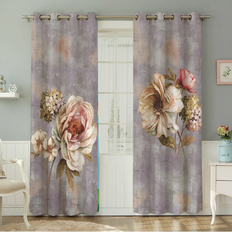 پرده نیروانا طرح  مدرن مدل مخمل کد 8648 سایز 140×280 سانتی متر