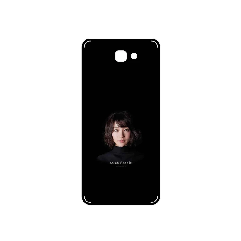 برچسب پوششی ماهوت مدل Portrait of an Asian Woman مناسب برای گوشی موبایل سامسونگ Galaxy J7 Prime