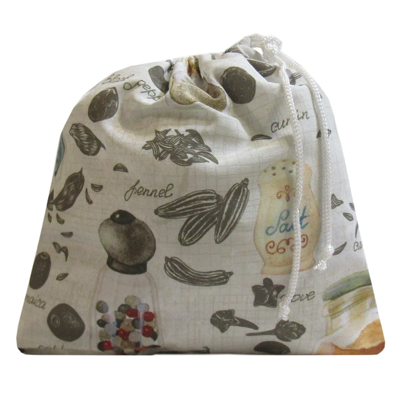 کیسه سبزی هوم اند لایف مدل کاملیا طرح شیشه درب دار کد L-420001