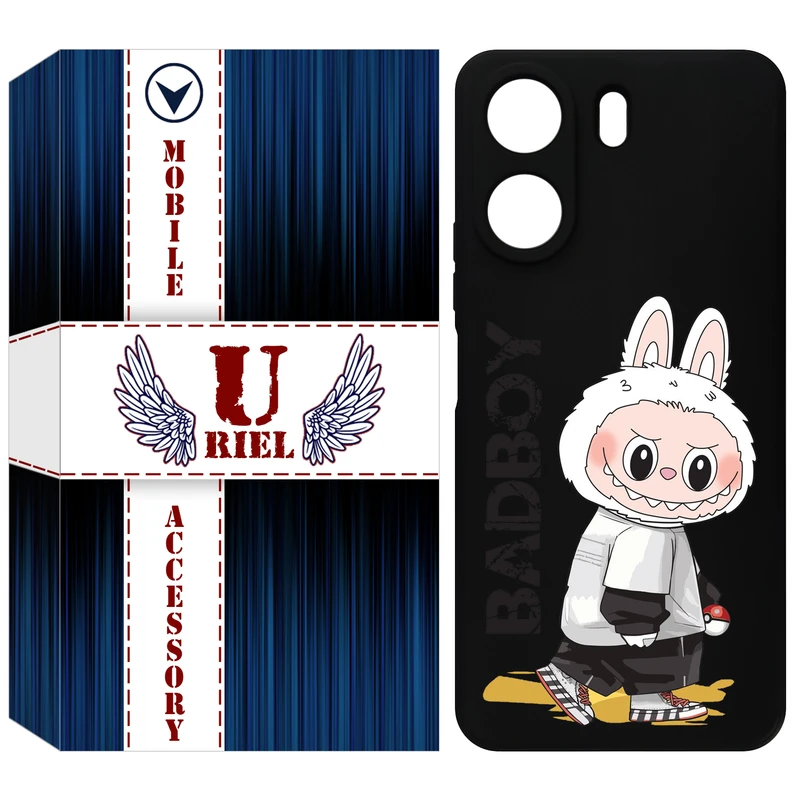 کاور یوریل مدل KSH کد 103 طرح عروسک لبوبو مناسب برای گوشی موبایل شیائومی Redmi 13C 4G / Poco C65