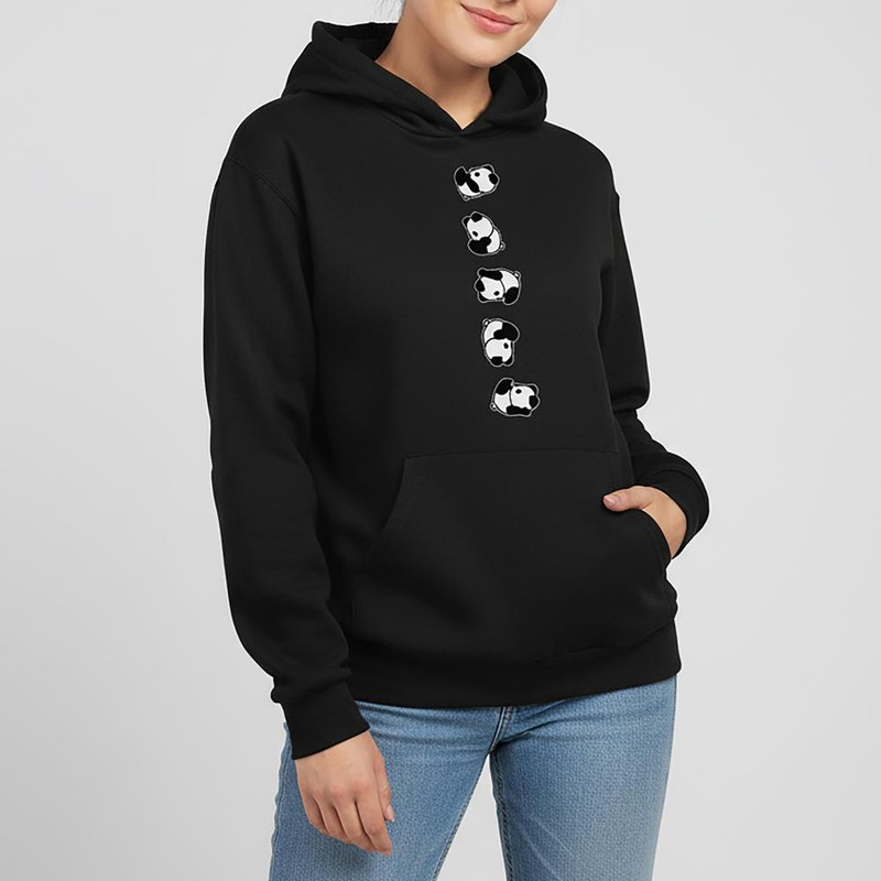 هودی زنانه مدل فانتزی پاندا کد mo109
