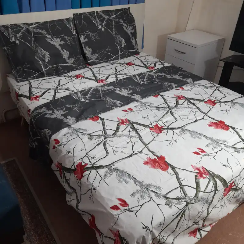 روکش لحاف مدل بامبو niki11 دو نفره سایز 220×240 سانتی متر