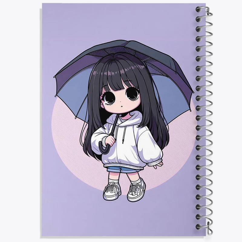 دفتر مشق 50 برگ خندالو طرح دخترانه کد N2146