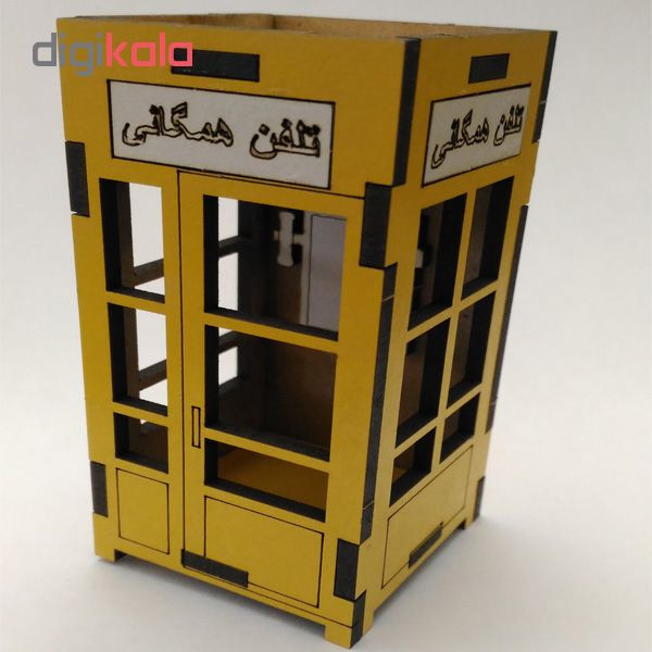 ماکت دکوری باجه تلفن همگانی کد ck009