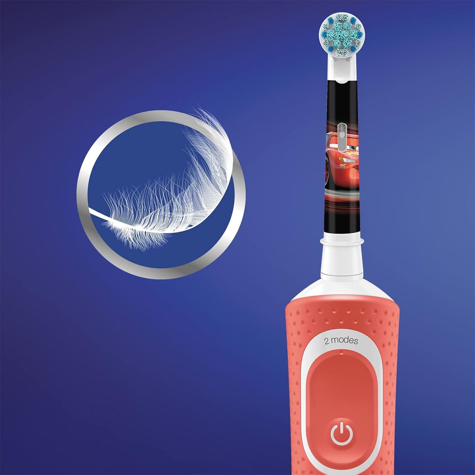 مسواک برقی کودک اورال-بی مدل Cars - - 9