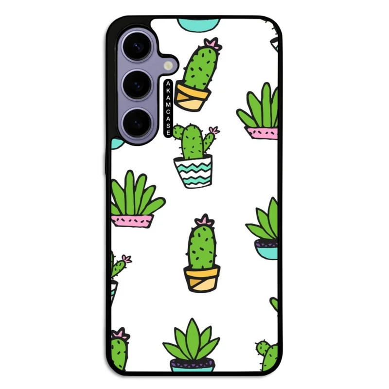 کاور آکام مدل AMC-WSGS24P-CACTUS-24 مناسب برای گوشی موبایل سامسونگ Galaxy S24 Plus