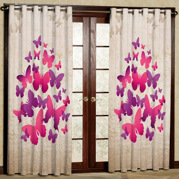 پرده پانچی کد 5452 سایز 280x140 سانتی متر