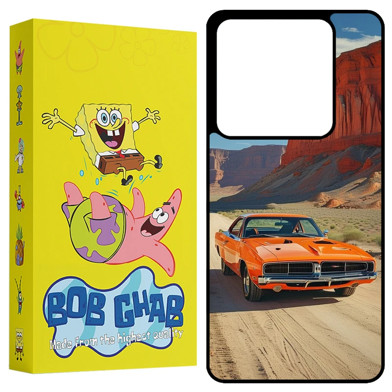 کاور باب قاب طرح ماشین مدل BCPX6 مناسب برای گوشی موبایل شیائومی Redmi Note 13 Pro 5G / Poco X6 5G