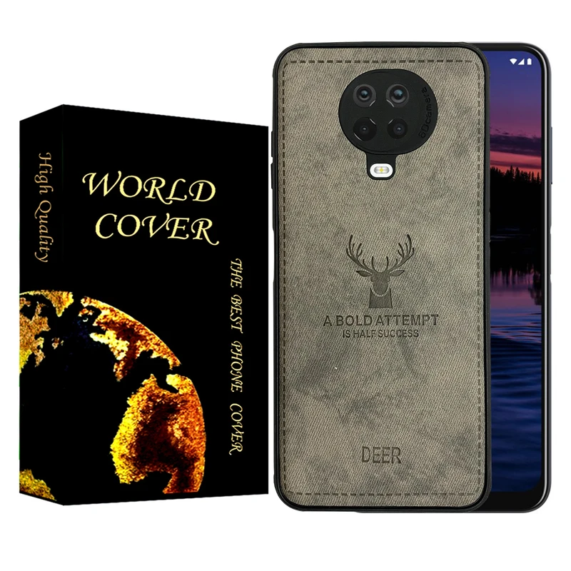 کاور دنیای قاب مدل گوزنی کد Deer مناسب برای گوشی موبایل نوکیا Nokia G10 / G20