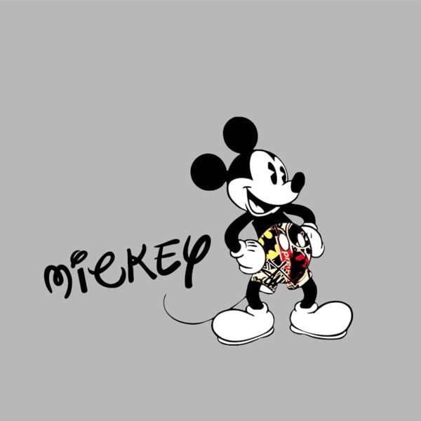 استیکر کلید و پریز کودک طرح میکی موس کد STF169