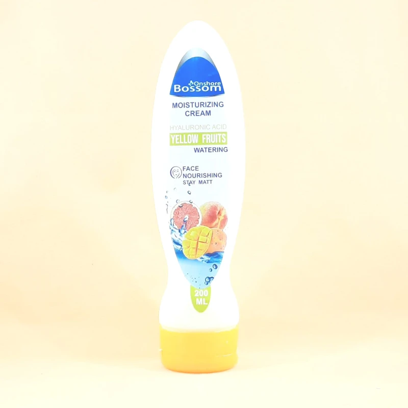 کرم آبرسان انشور بوسوم مدل میوه های زرد حجم 200 میلی لیتر