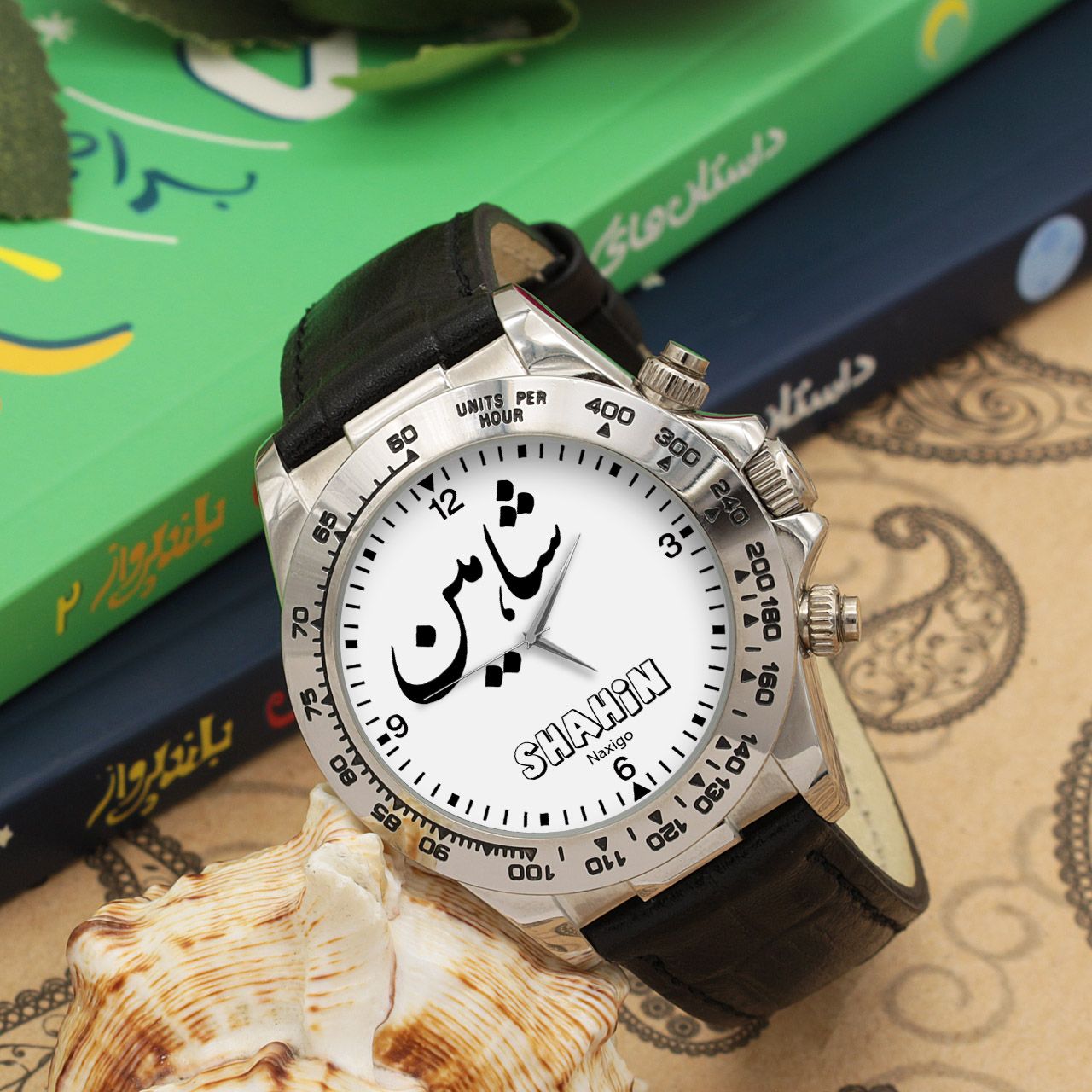 ساعت مچی عقربه ای مردانه ناکسیگو طرح شاهین کد LS3653 -  - 3