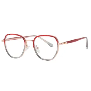 فریم عینک طبی گرد مدل Tj809C473-P81 مناسب برای انواع صورت