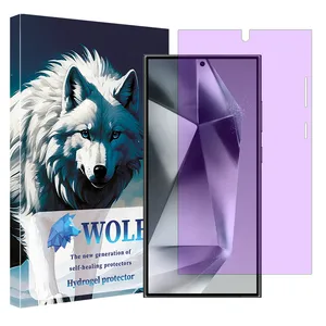 Wolf Eye Care model anti-purple screen protector suitable for Samsung Galaxy S24 ULTRA mobile phone