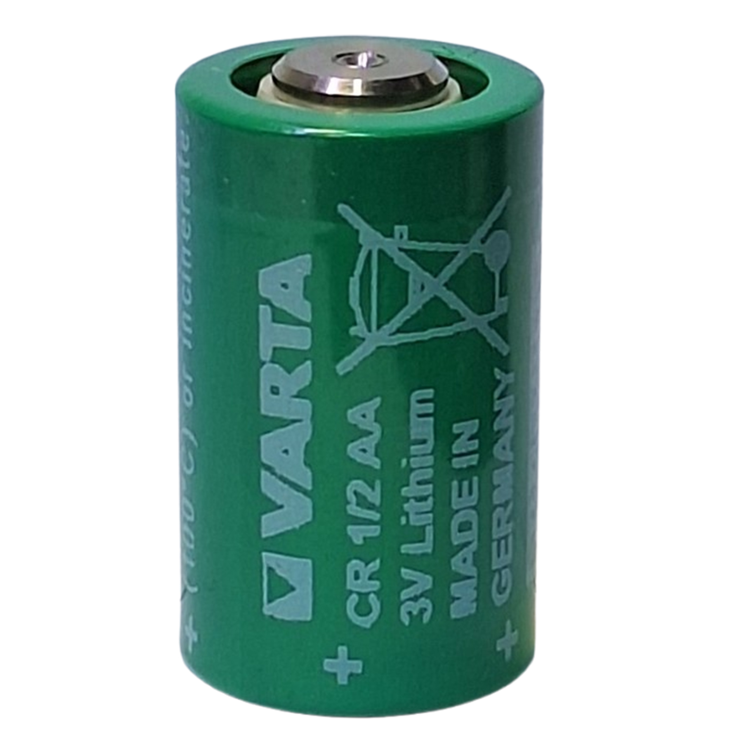 باتری لیتیومی وارتا مدل CR-1/2-AA ظرفیت 900 میلی‌ آمپر ساعت