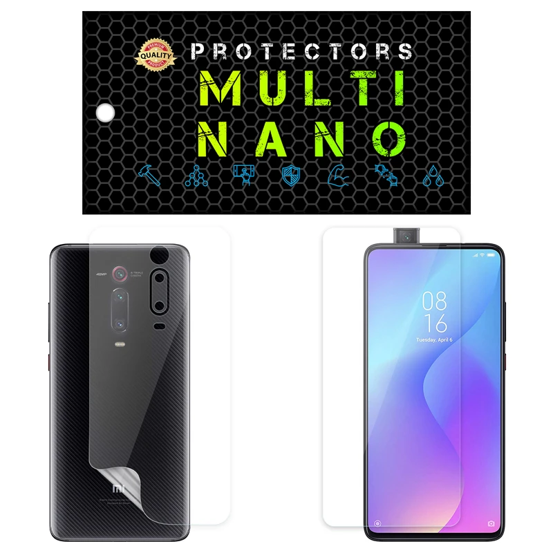 محافظ صفحه نمایش مولتی نانو مدل X-SFT مناسب برای گوشی موبایل شیائومی Redmi K20 Pro Premium به همراه محافظ پشت