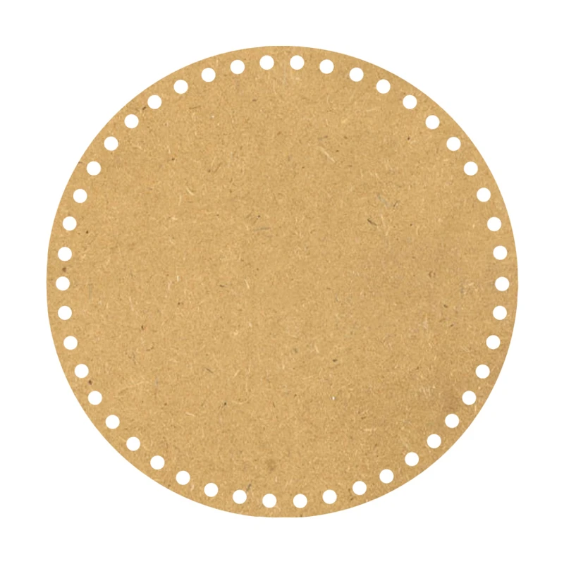 کفی تریکو بافی مدل اسلایس چوبی Circle 25 کد BS17