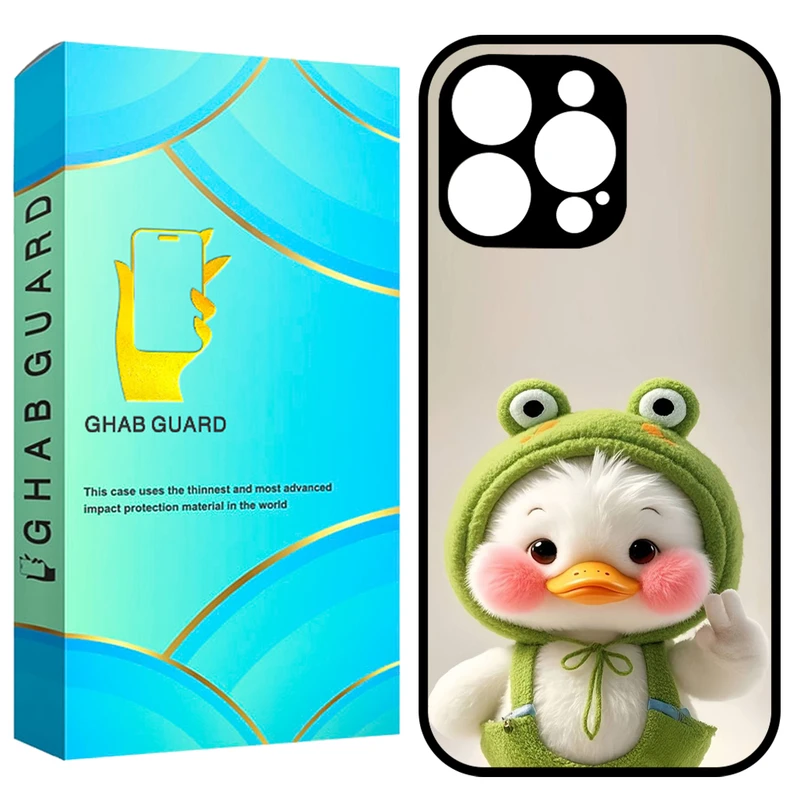 کاور قاب گارد طرح اردک مدل GCHP16P مناسب برای گوشی موبایل اپل iPhone 16 Pro