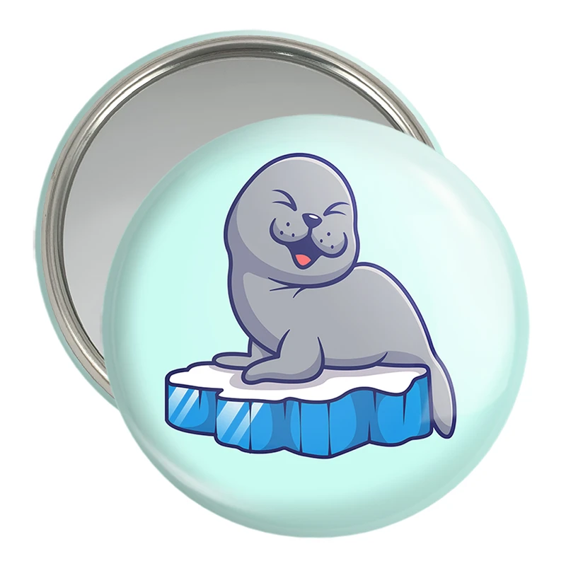 آینه جیبی خندالو مدل حیوانات بامزه فک کد 29724